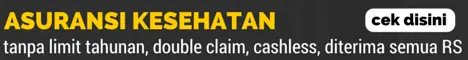Asuransi Kesehatan tanpa limit tahunan, double claim, cashless, diterima semua RS