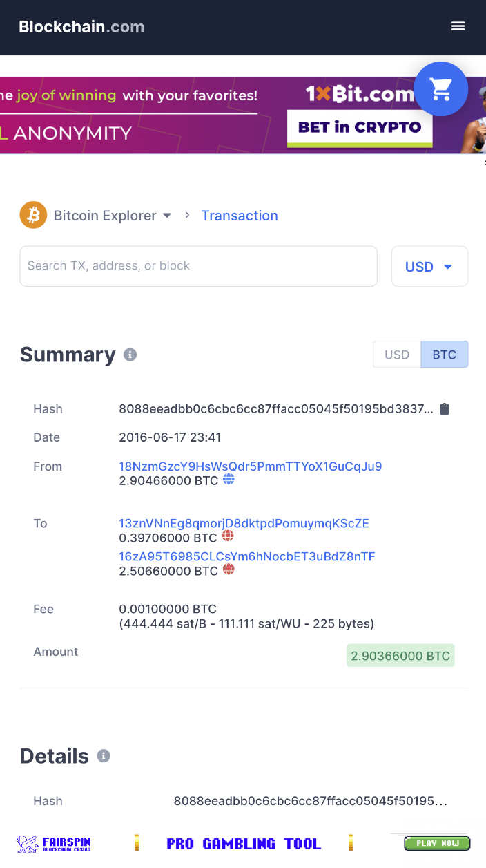 pengecekan transaksi bitcoin