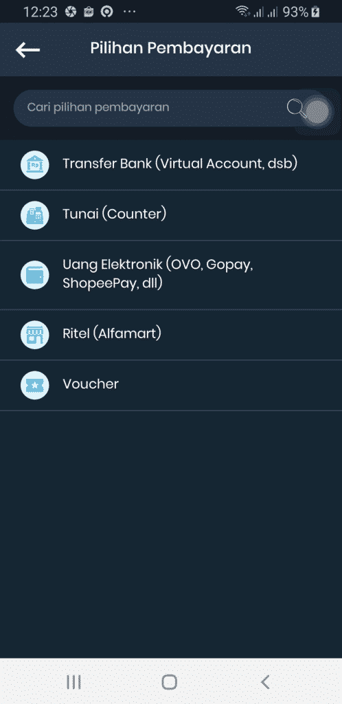 cara setor rupiah indodax