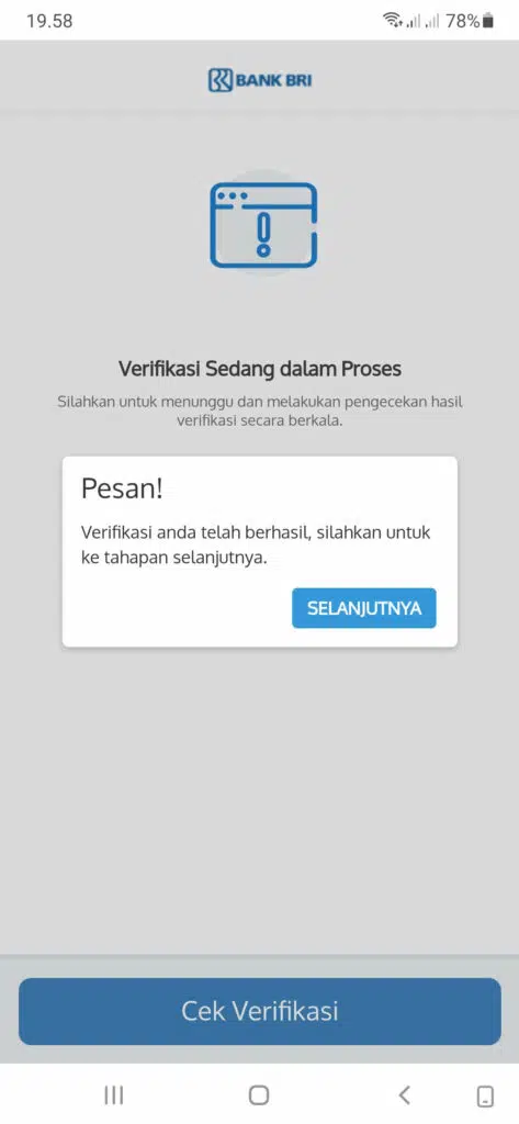 proses verifikasi