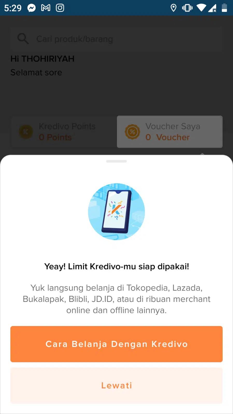 kun Limit Kredivo Sudah Bisa Digunakan