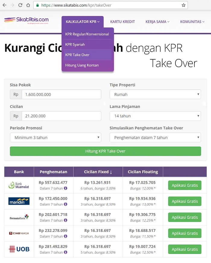 Kalkulator-take-over-kpr