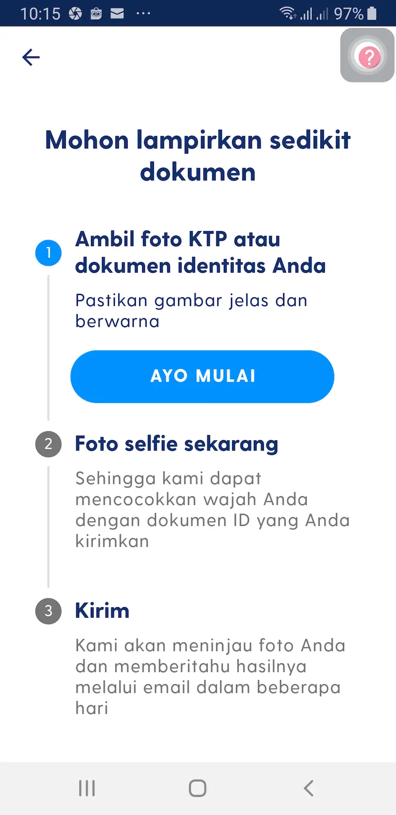 Verifikasi KTP dan Foto