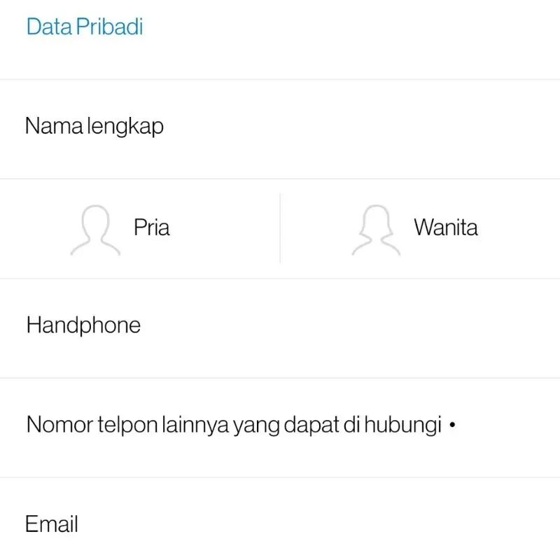 Data Pribadi