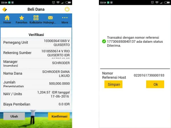 Konfirmasi Transaksi