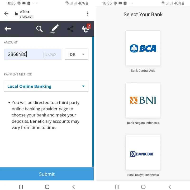 Deposit Rekening Bank