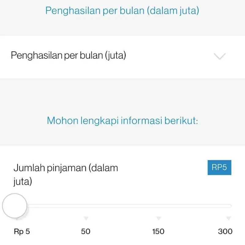 Data Penghasilan