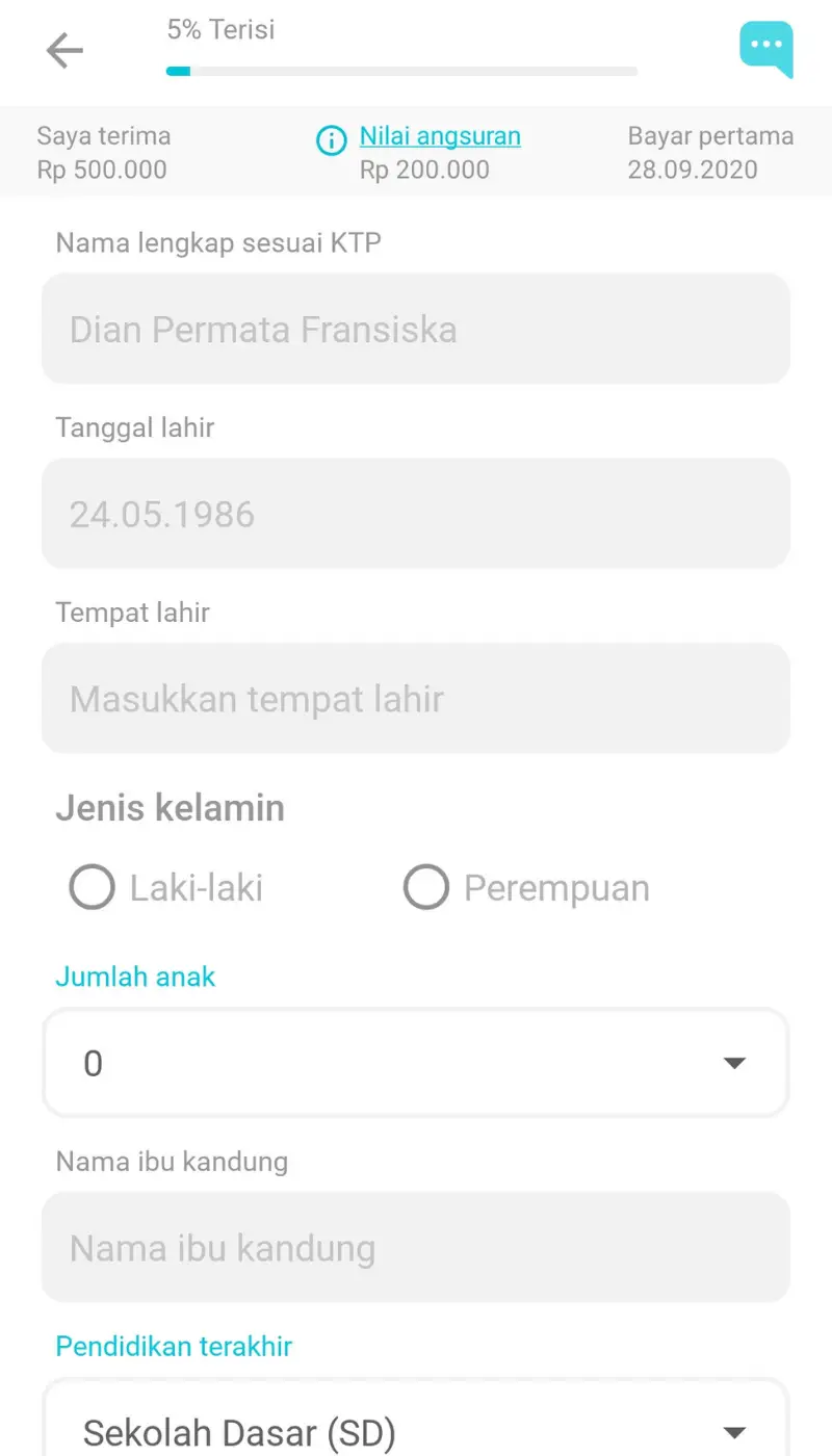 Data Pribadi