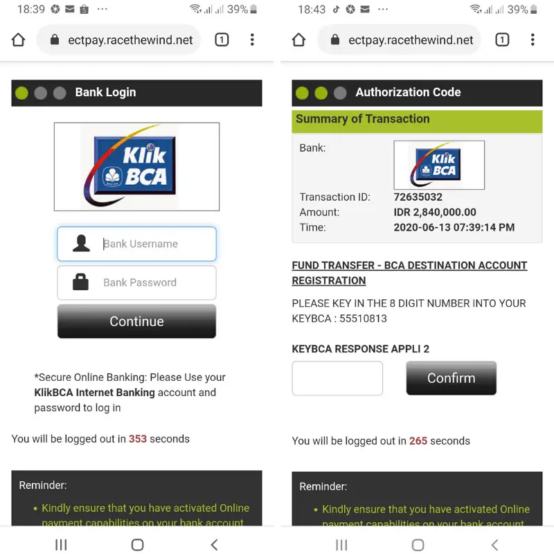 User ID & Password eToro