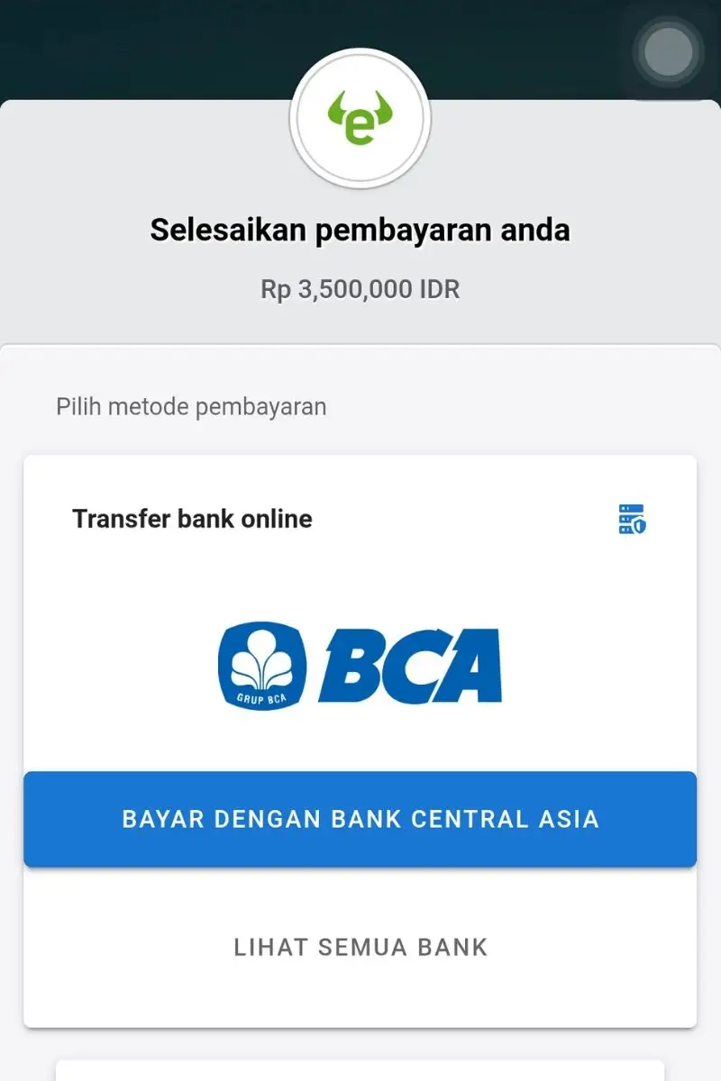 Deposit Rupiah