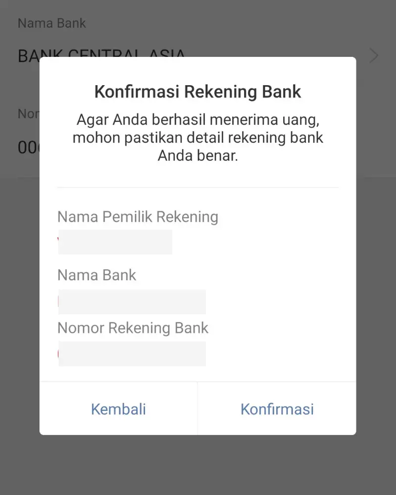 Rekening Bank