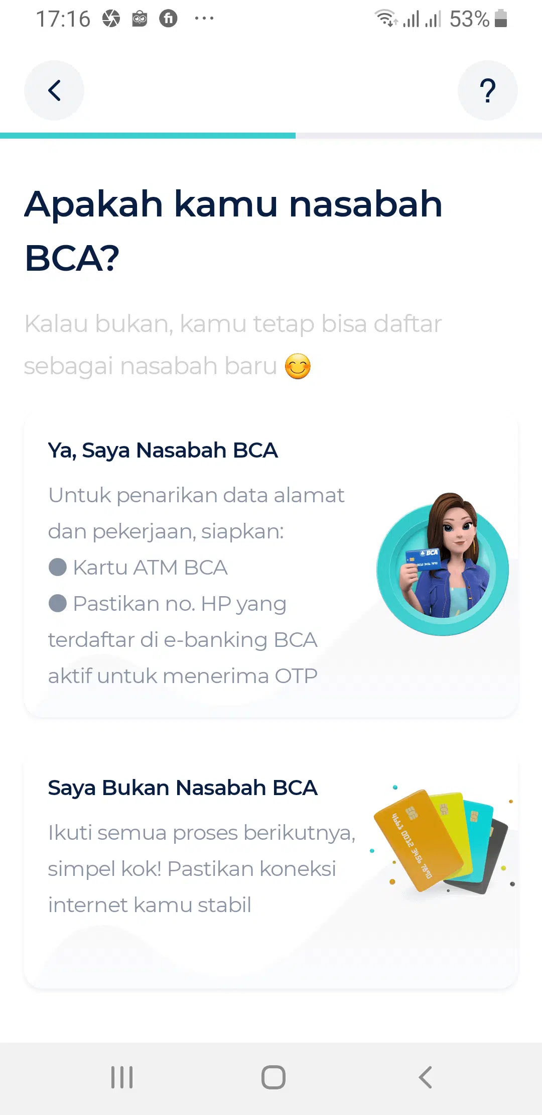 Hubungkan Rekening BCA