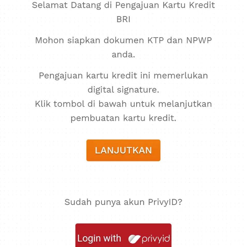 Siapkan KTP & NPWP