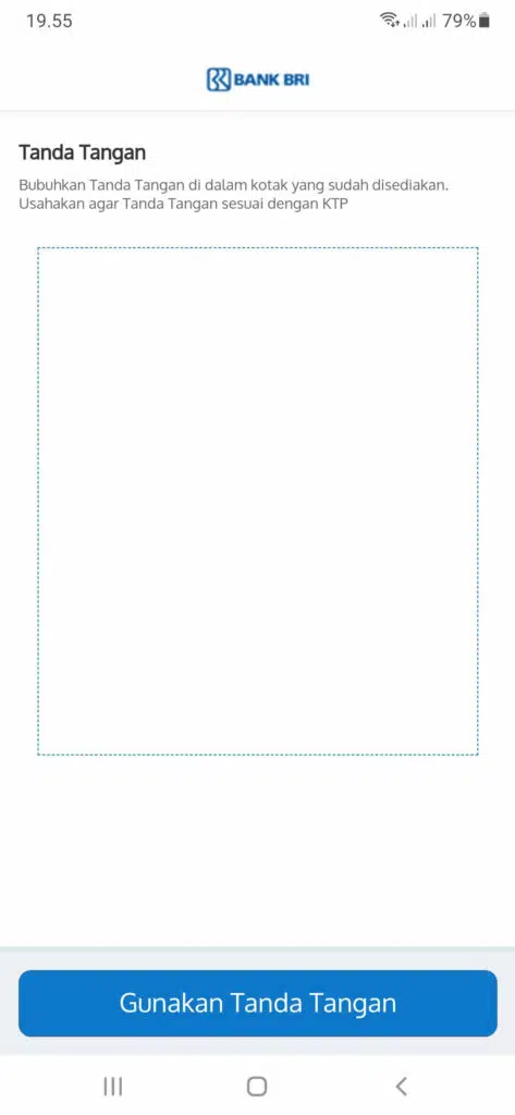 tanda tangan sesuai ktp