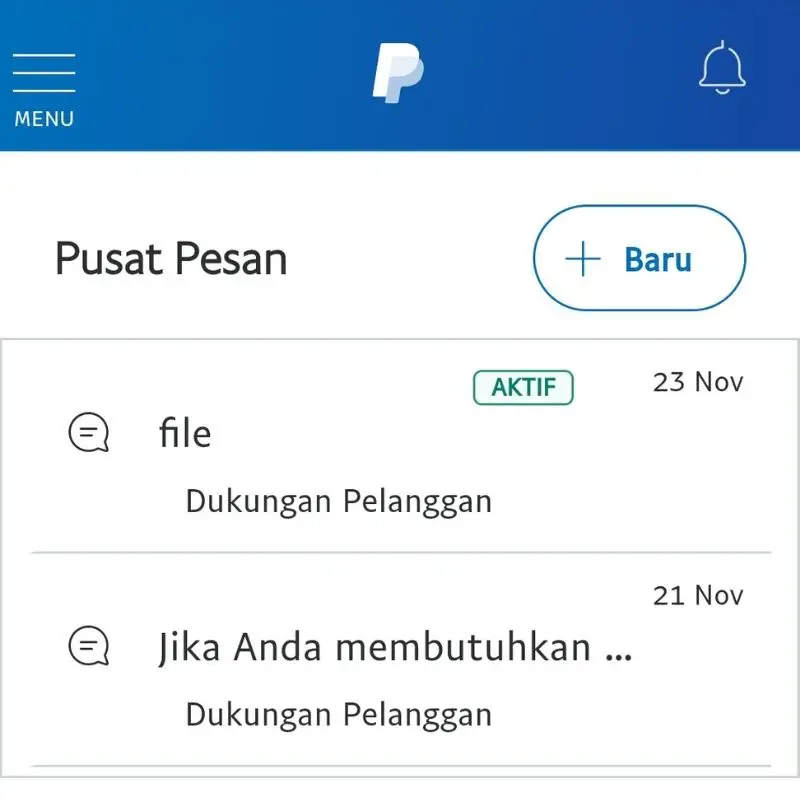 pusat bantuan