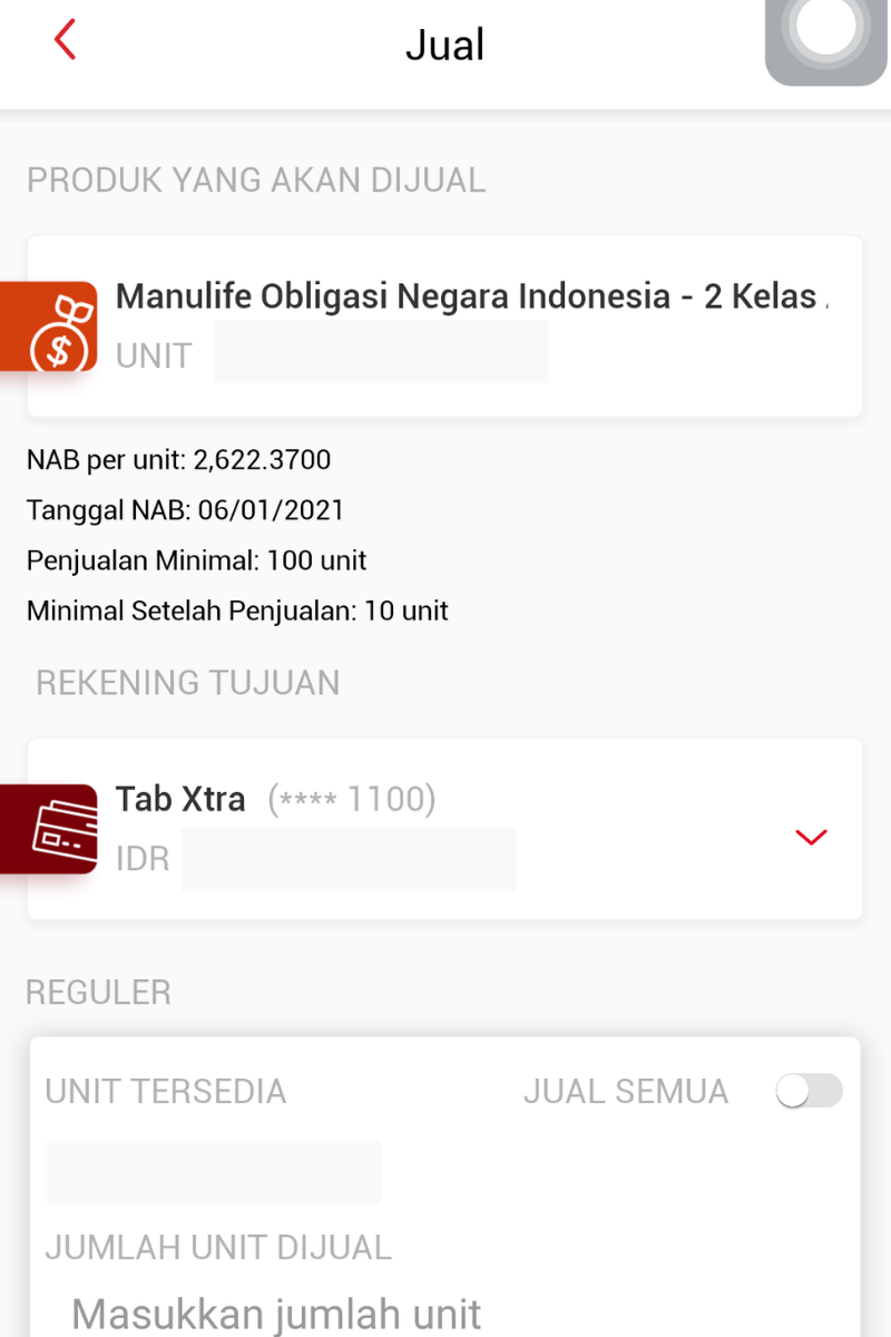 Jual Reksadana