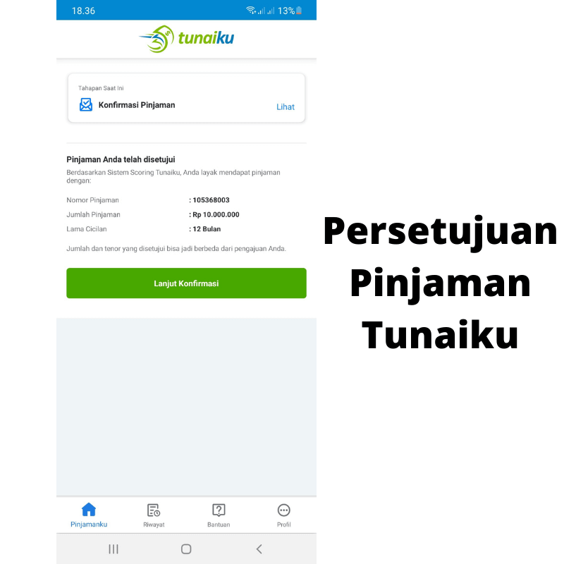 Aplikasi Tunaiku Pinjaman Online
