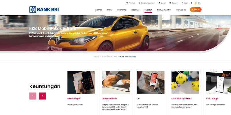 KKB Pinjaman BRI
