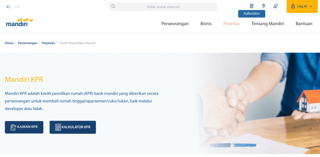 KPR Mandiri Pinjaman