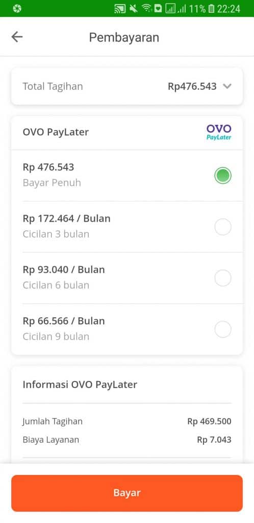 OVO Paylater Pinjaman Online Terbaik
