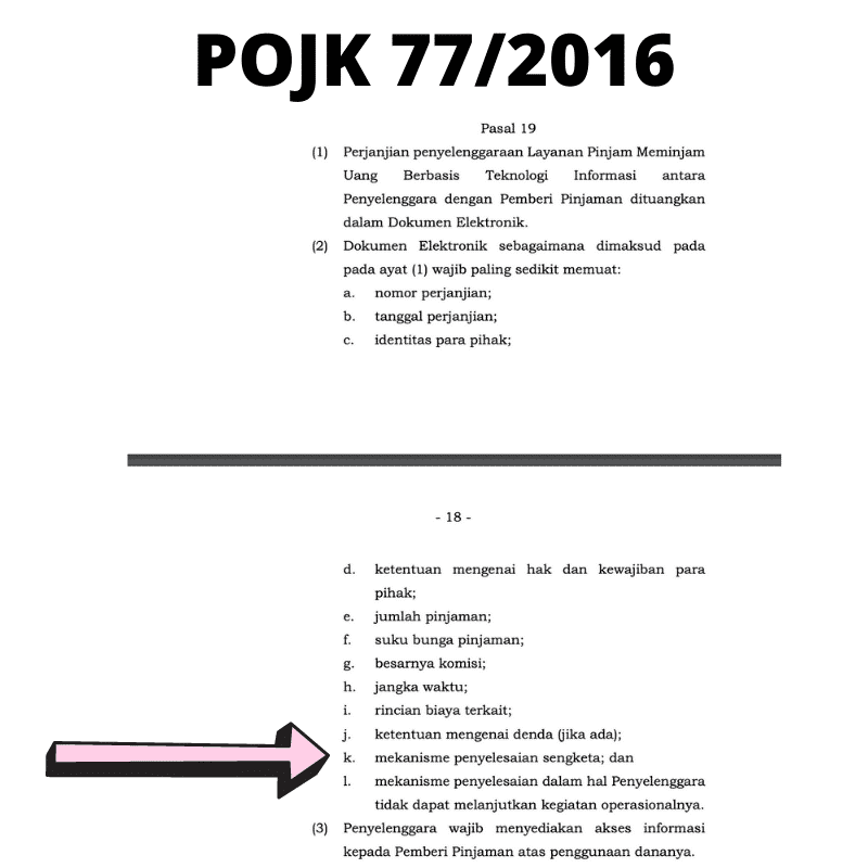 POJK 77 Mengatur Penyelenggara P2P Tutup