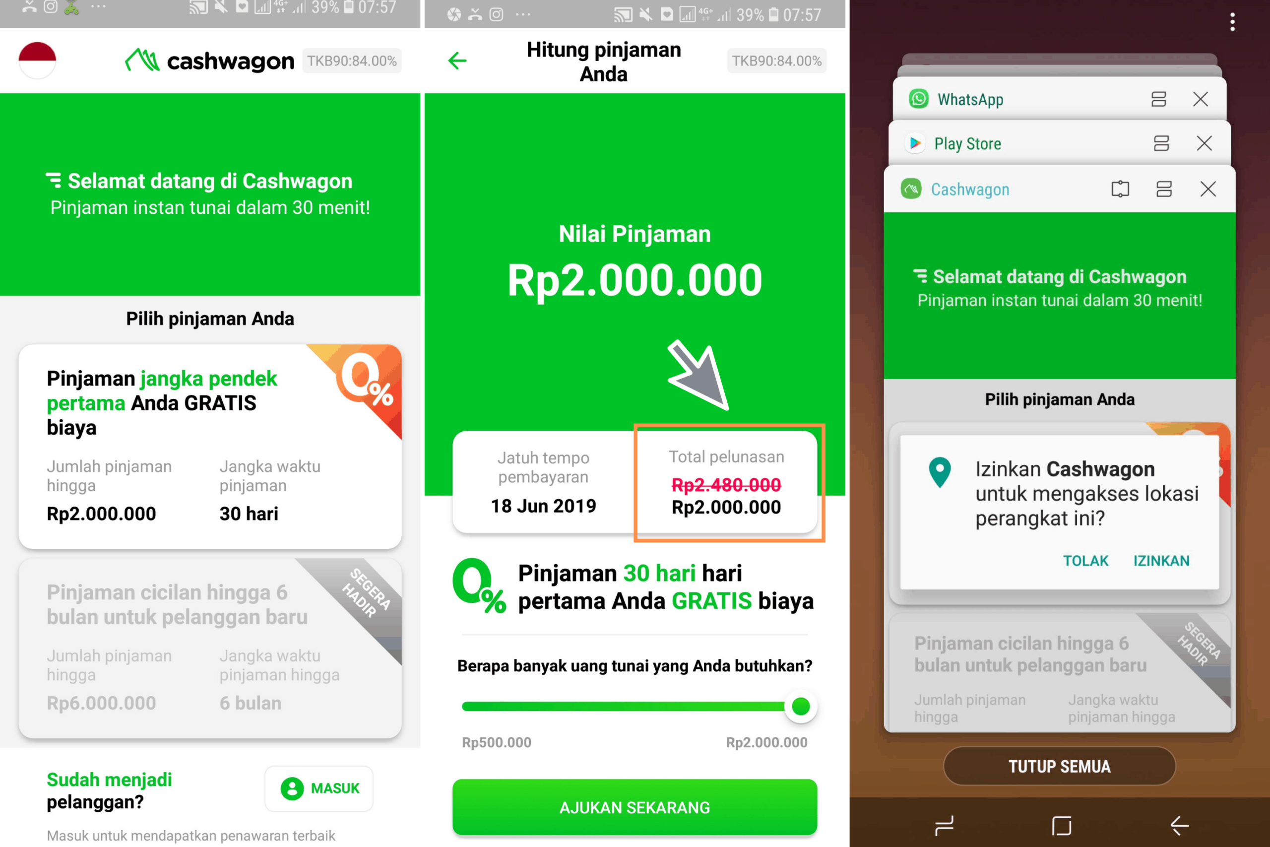 Cashwagon Pinjaman Dana Tunai Jaminan KTP