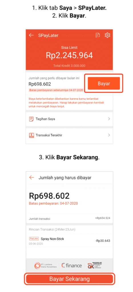 Kewajiban Pembayaran Shopee Paylater