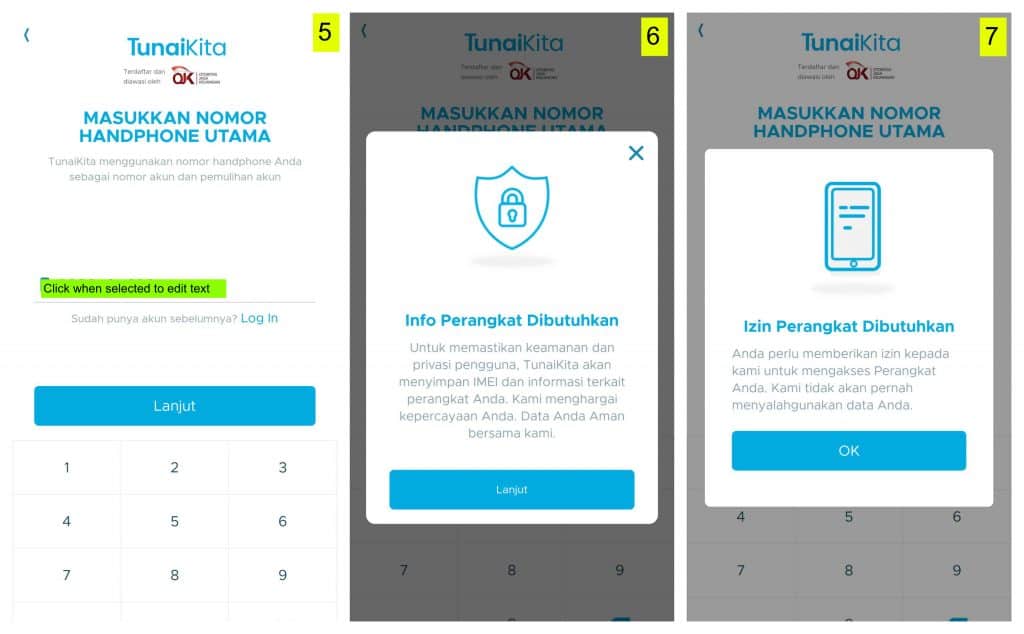 Pinjaman Uang Online TunaiKita. Login TunaiKita.