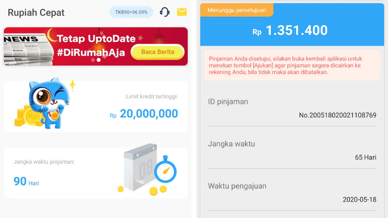 Aplikasi Pinjaman Rupaih Cepat