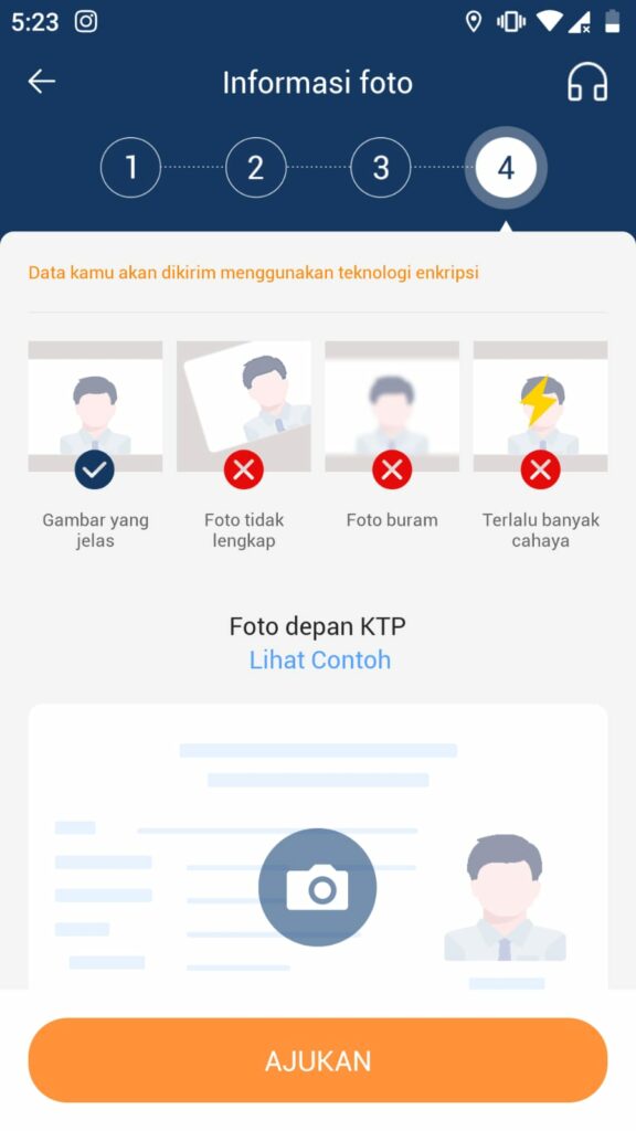 Upload Foto Kredito 5.1