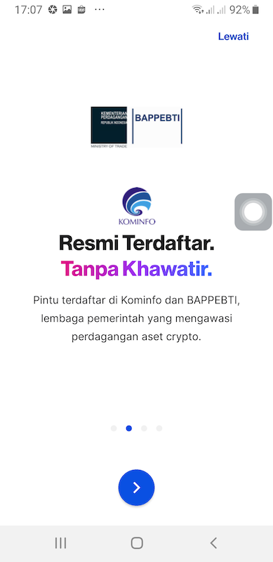 Pintu Crypto jelas aman, punya izin resmi dari Bappebti dan bukan penipuan. 