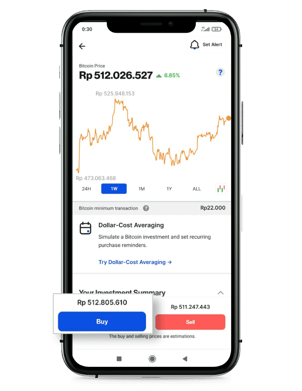 Proses Beli Aset Crypto di Pintu cukup mudah
