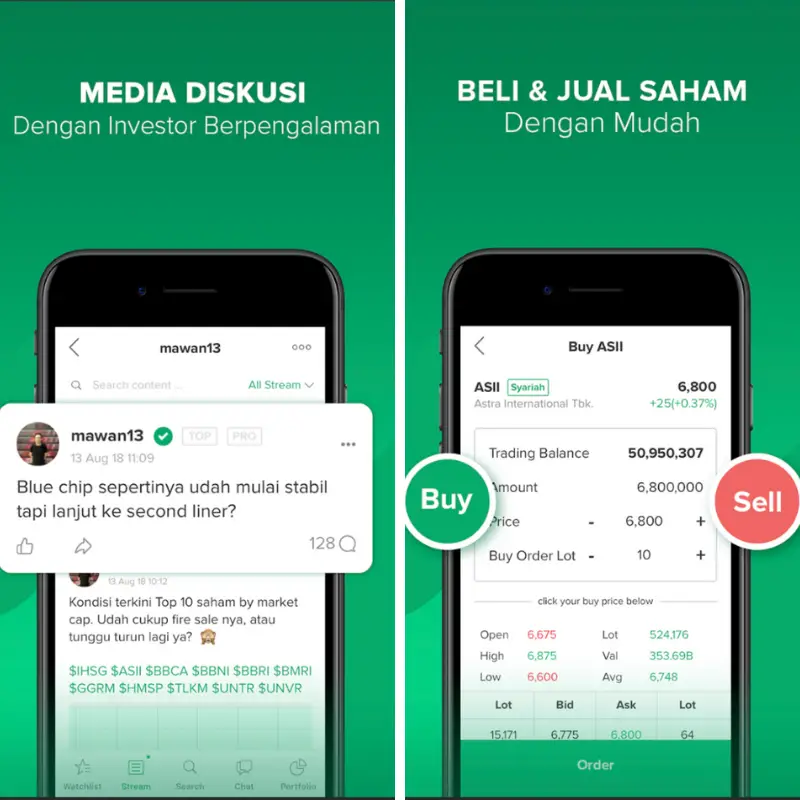 aplikasi trading saham Stockbit