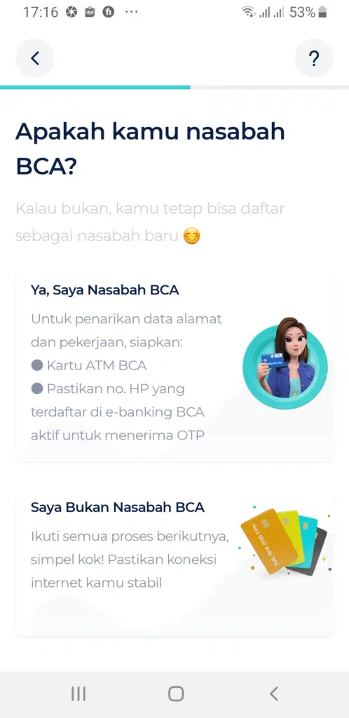 Hubungkan dengan Rekening BCA