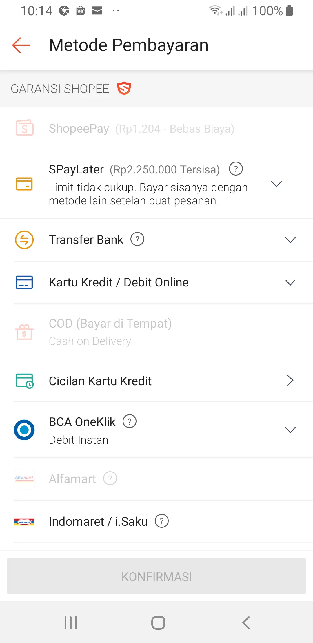 Unduh dan Login di Aplikasi Shopee