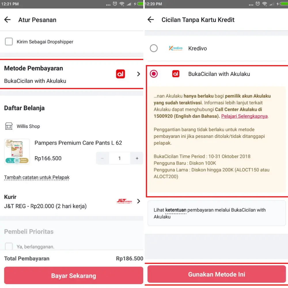 Kredit HP Online Tanpa Kartu Kredit – Bukalapak