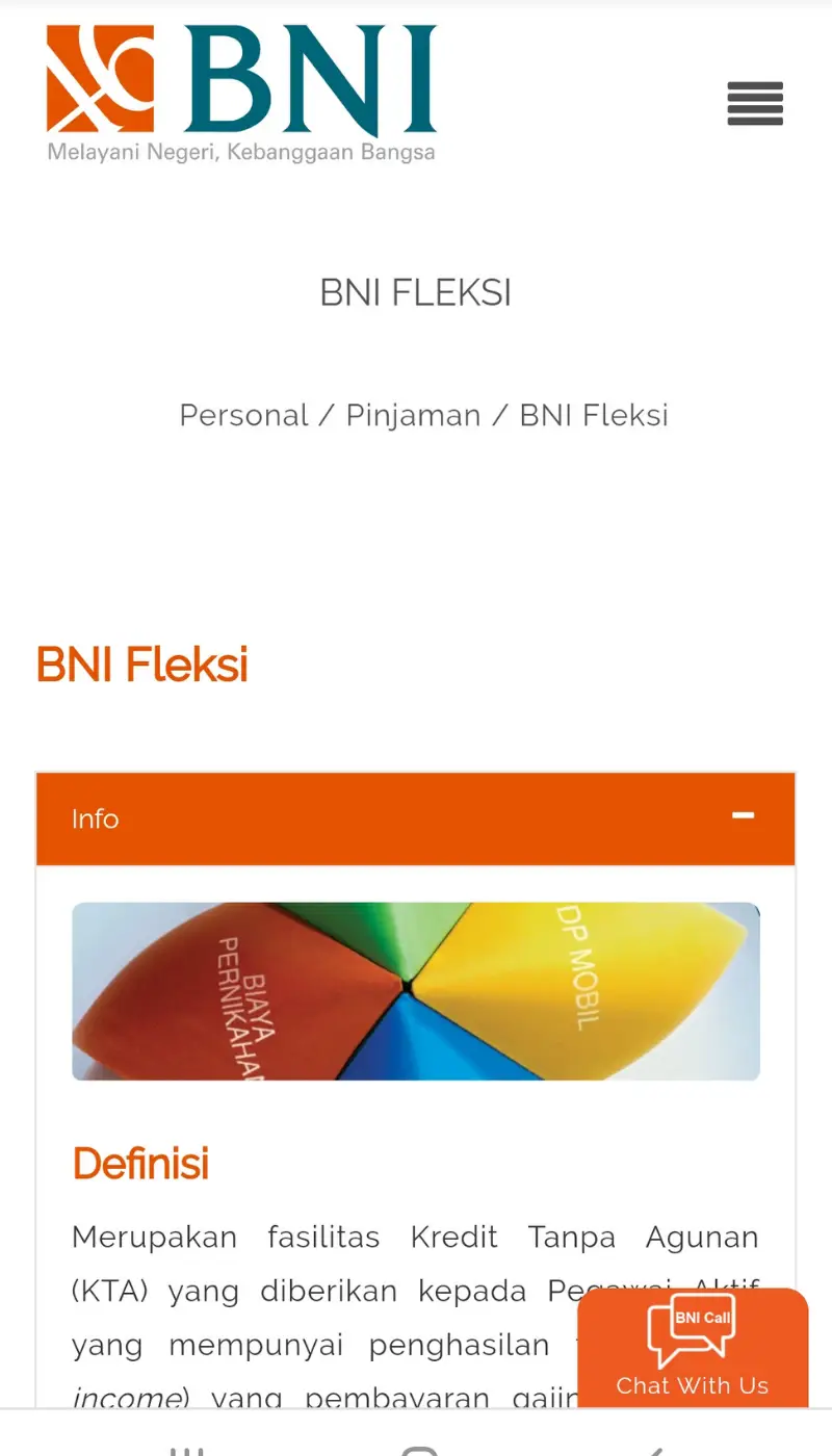 KTA BNI Fleksi
