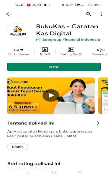 Unduh Aplikasi BukuKas