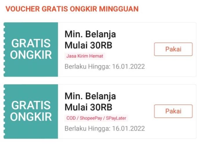 voucher gratis ongkir