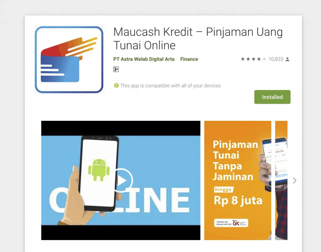 Pinjam Uang Online Tanpa Jaminan – Maucash