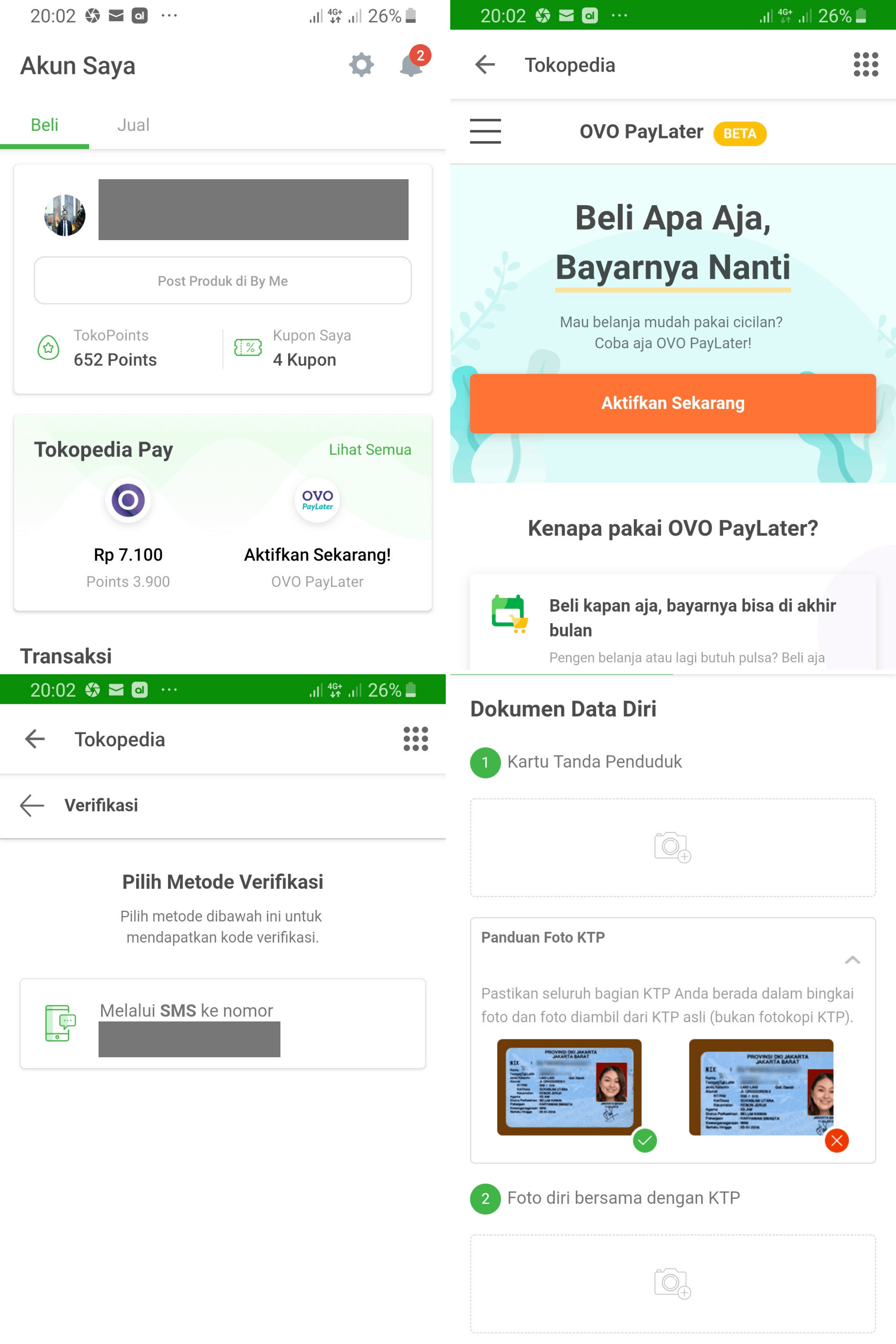 Daftar OVO PayLater di Tokopedia