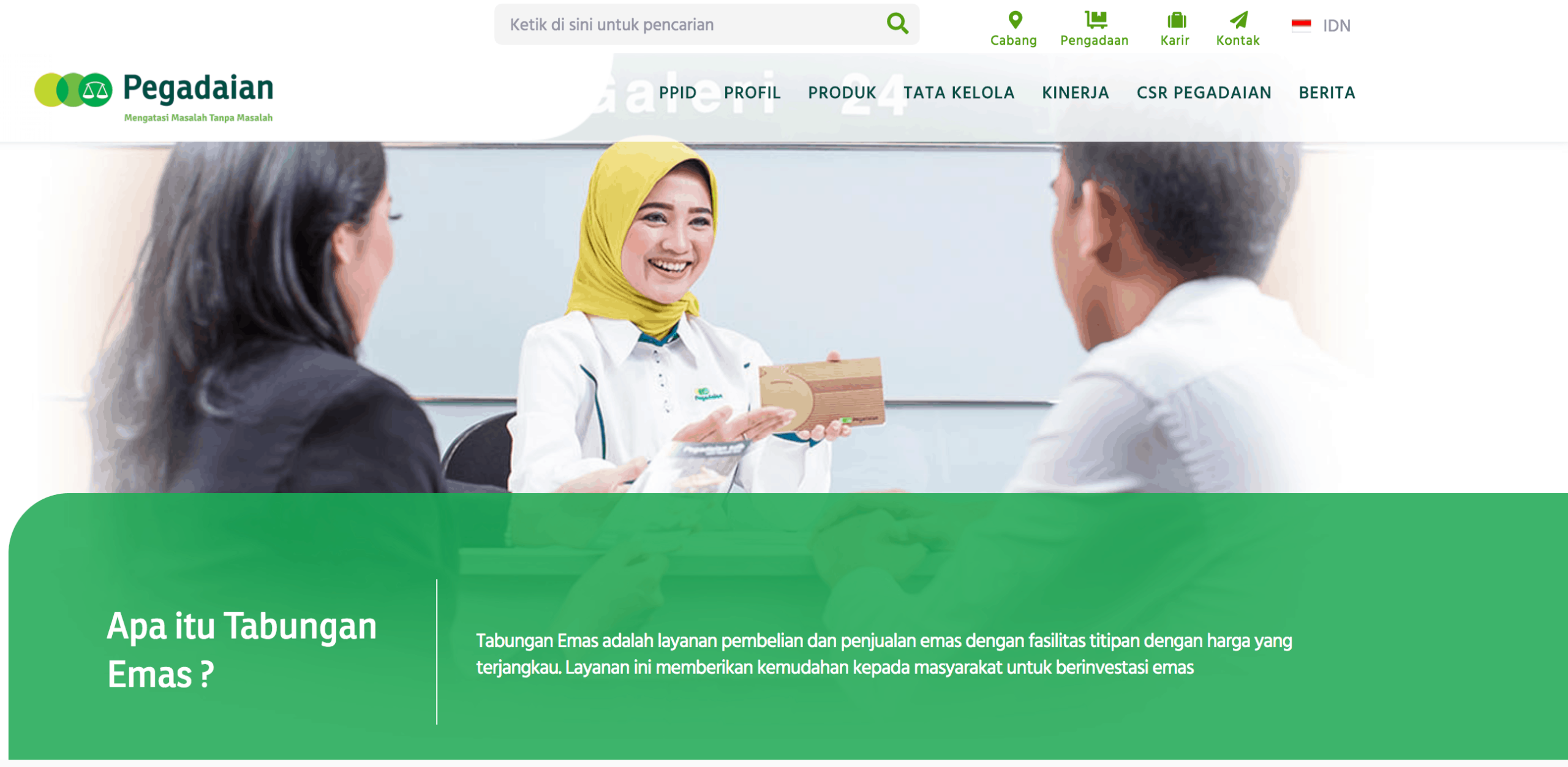 Tabungan Emas Pegadaian