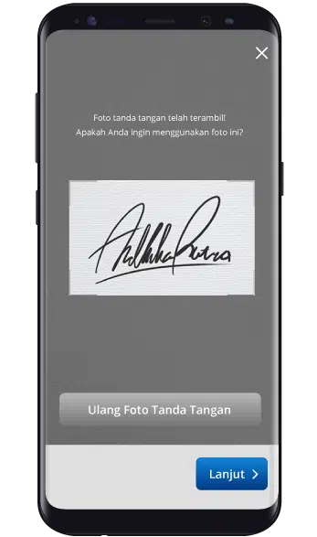 Foto Tanda Tangan