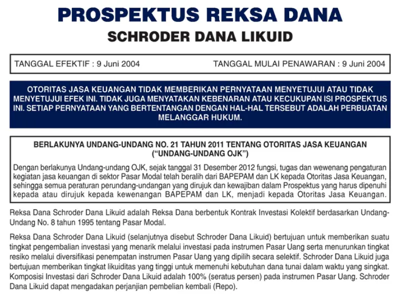 prospektus reksadana