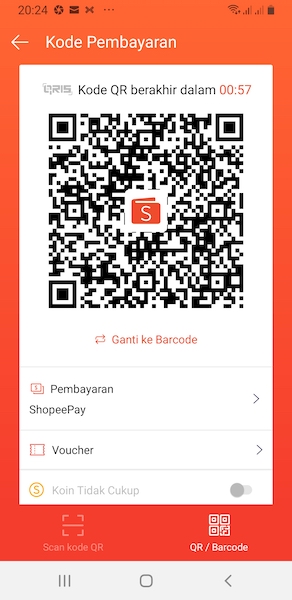 Pembayaran QR Code