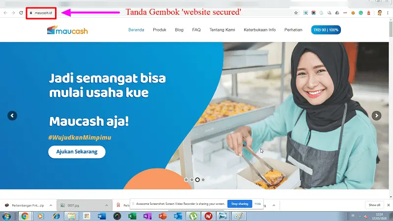 Tanda Gembok Webiste ‘Secured’