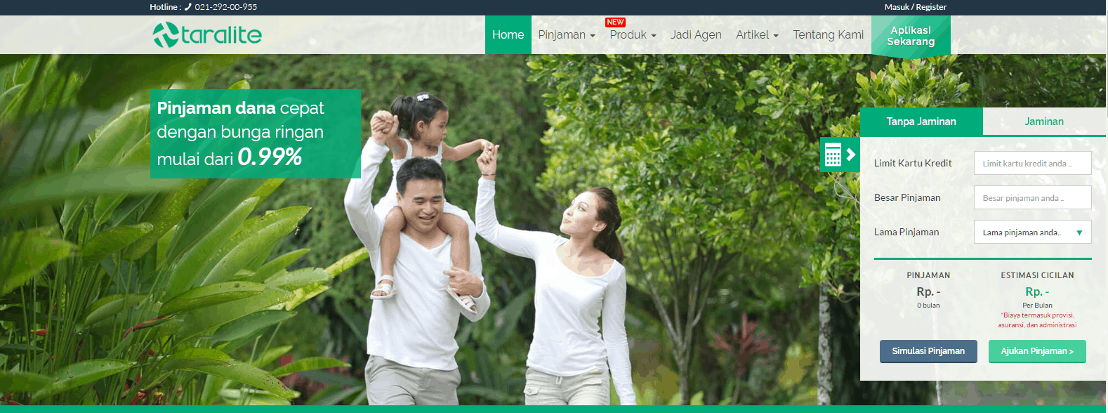 Pinjaman uang Fintech Taralite. Taralite Pinjaman