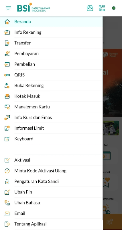 Melansir dari situs resminya, aplikasi BSI Mobile secara umum ditujukan untuk tiga aspek fungsionalitas berbeda, yakni fungsionalitas secara finansial, fungsionalitas secara spiritual, dan fungsionalitas secara sosial.